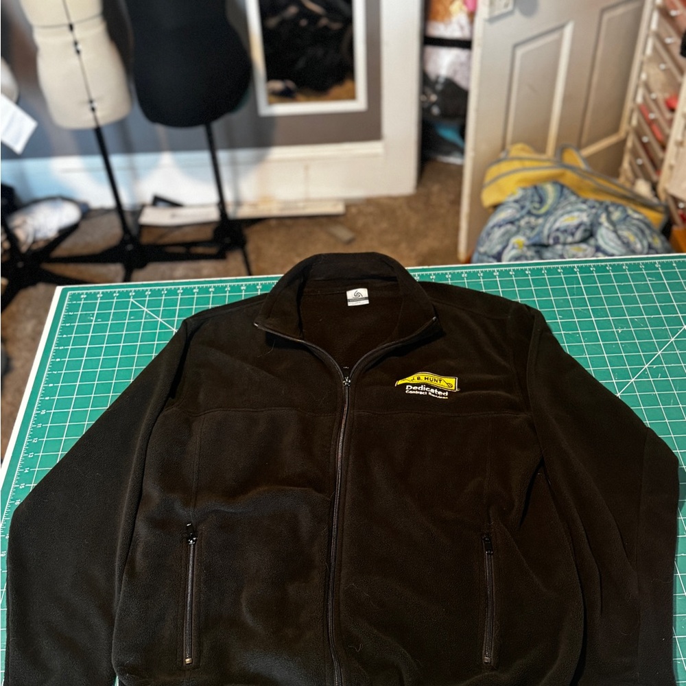 Jbhunt Black Fleece Performance Jacket